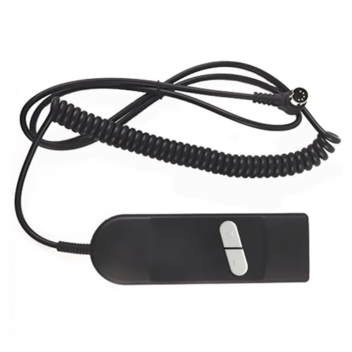 FIRSTXIU Federbelastete Motorsteuerungsschalter Für Liegestugel Sofas 2 Taste Operationen 5 Pin Direktstecker Ergonomische ABS Gehäuse Motorsteuerungen Schalter Schalter von FIRSTXIU
