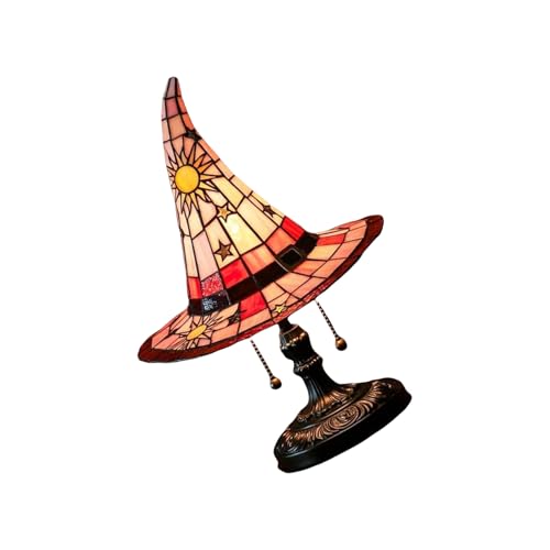 FIRSTXIU Handgefertigter Zaubererhut USB Powered Tischlampe Mystische Hexenhutharzen Nachtlicht Für Halloween Home Decoration Ornament USB Powered Lampe FIRSTXIU Handgefertigter Zaubererhut USB Powered Tischlampe Mystische Hexenhutharzen Nachtlicht Für Halloween Home Decoration Ornament USB Powered Lampe von FIRSTXIU