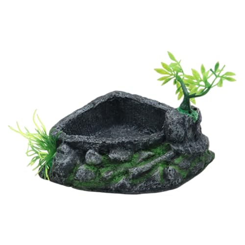 FIRSTXIU Harze Reptilien Wassergerichte Antiskid Aufstieg Haustier Wasserschale Trinken Lebensmittelfuttermittel Für Schildkröten Und Eidechsen Trinken Amphibien Fütterung Geschirr FIRSTXIU Harze Reptilien Wassergerichte Antiskid Aufstieg Haustier Wasserschale Trinken Lebensmittelfuttermittel Für Schildkröten Und Eidechsen Trinken Amphibien Fütterung Geschirr von FIRSTXIU