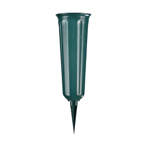 FIRSTXIU Hochleistungs Plastikblumen Vase Behälter Winddicht Für Rasengärten Grab. von FIRSTXIU