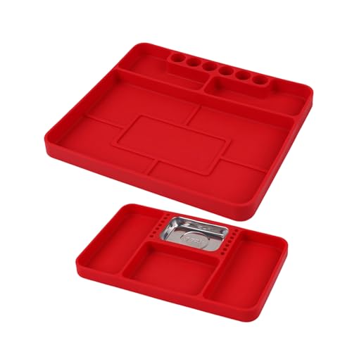 FIRSTXIU Magnetische Silikon Werkzeugschale Organisatoren Für Reparaturaufgaben Sicherung Metall Werkzeug Halten Hitzebeständiges Faltbar Einfach Zu Reinigend Zu Reinigen Magnethalter FIRSTXIU Magnetische Silikon Werkzeugschale Organisatoren Für Reparaturaufgaben Sicherung Metall Werkzeug Halten Hitzebeständiges Faltbar Einfach Zu Reinigend Zu Reinigen Magnethalter von FIRSTXIU