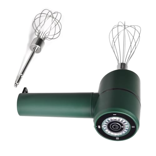 FIRSTXIU Praktische Elektrische Eierschläger Multi Geschwindigkeitskontrolle Operations ABS Easy Storage Kitchen Back Essentielles Werkzeug Delikate Küche Whisss Appliance von FIRSTXIU
