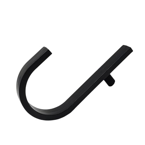 FIRSTXIU Raumsparende Lagerschuppen Haken Regale Geeignet Für Gartengarageorganisation Und Regalzubehör Handwerker Schuppen Black Storage Hook von FIRSTXIU