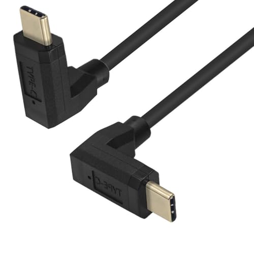 FIRSTXIU Rechtwinkliger Typ C Kabel Männlich Zum Männlichen Schnellen Ladekabel 10 Gbit/s Datenübertragungsgeschwindigkeitsleistung Lieferkabel Für Telefon Kurz/Long Typ C FIRSTXIU Rechtwinkliger Typ C Kabel Männlich Zum Männlichen Schnellen Ladekabel 10 Gbit/s Datenübertragungsgeschwindigkeitsleistung Lieferkabel Für Telefon Kurz/Long Typ C von FIRSTXIU