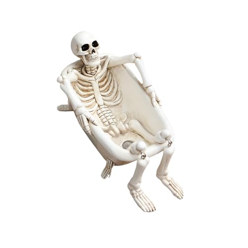 FIRSTXIU Schädel In Badewannen Skulptur Gotikstil Harz Badewannen Schädel Statue Halloweens Party Dekoration Für Halloweens Harz Skulptur Ornamente FIRSTXIU Schädel In Badewannen Skulptur Gotikstil Harz Badewannen Schädel Statue Halloweens Party Dekoration Für Halloweens Harz Skulptur Ornamente von FIRSTXIU