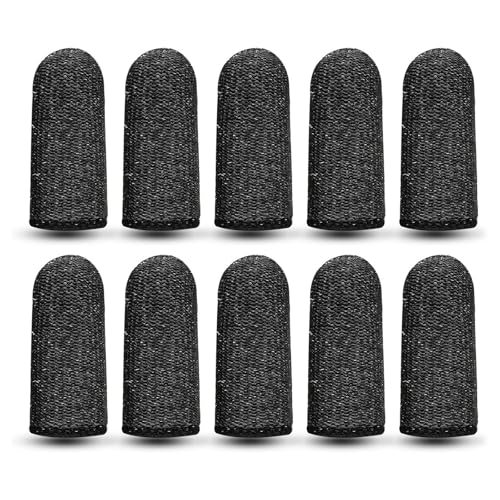 FIRSTXIU Set Von 10 Geschnittenen Proof Fingerärmel Schutzfinger Für Gärtner Und Landwirte Hochfestes Polyethylen von FIRSTXIU