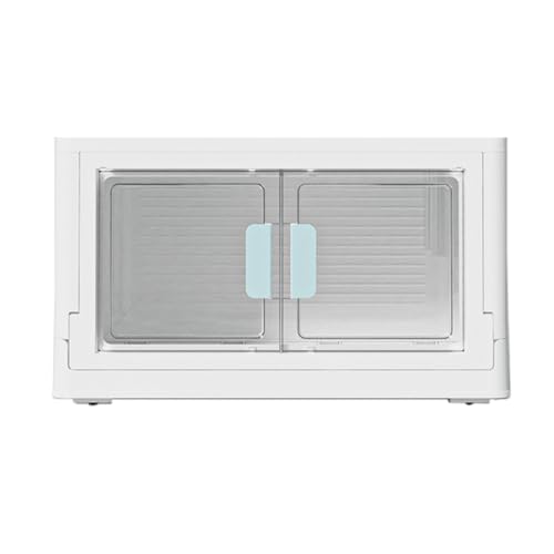 FIRSTXIU Stilvolle Doppel Tür Aufbewahrungsschrank Stapelbare Doppel Tür Behälter Mit Rädern Buch Organizer Für Schlafzimmer Und Wohnzimmer Multi Purpose FIRSTXIU Stilvolle Doppel Tür Aufbewahrungsschrank Stapelbare Doppel Tür Behälter Mit Rädern Buch Organizer Für Schlafzimmer Und Wohnzimmer Multi Purpose von FIRSTXIU