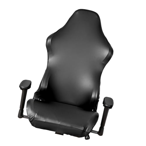 FIRSTXIU Stretchable Chair Slipcovers Comfortable Stretch PU Leather Chair Covers With Armrest Covers For Home Office Chairs FIRSTXIU Stretchable Chair Slipcovers Comfortable Stretch PU Leather Chair Covers With Armrest Covers For Home Office Chairs von FIRSTXIU