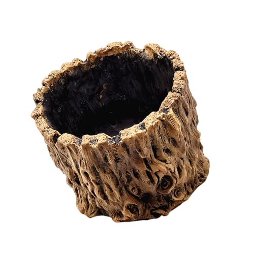 FIRSTXIU Stümpfe Blumentöpfe Zement Stümpfe Pflanzer Blumenarrangement Rustik Für Erdbeer Kleine Pflanzen Wohnkernbaum Kunstholz Pflanzer FIRSTXIU Stümpfe Blumentöpfe Zement Stümpfe Pflanzer Blumenarrangement Rustik Für Erdbeer Kleine Pflanzen Wohnkernbaum Kunstholz Pflanzer von FIRSTXIU