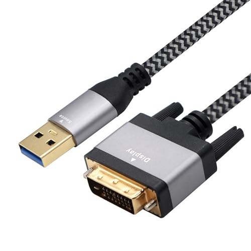 FIRSTXIU USB3.0 Bis DVIS Videokabel Schnellgeschwindigkeit 5Gbit / Sgetriebe 1920x1200 Auflösung Für Computer Monitor DVI Mann Zum Adapterkabel FIRSTXIU USB3.0 Bis DVIS Videokabel Schnellgeschwindigkeit 5Gbit / Sgetriebe 1920x1200 Auflösung Für Computer Monitor DVI Mann Zum Adapterkabel von FIRSTXIU