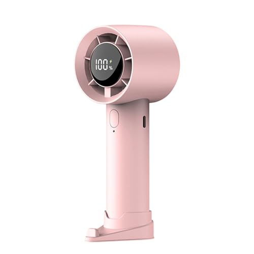 FIRSTXIU Ventilator, tragbarer Handventilator, elektrischer Ventilator mit LED-Anzeige, 1200 mAh wiederaufladbarer Akku, Kühlgerät für draußen und unterwegs FIRSTXIU Ventilator, tragbarer Handventilator, elektrischer Ventilator mit LED-Anzeige, 1200 mAh wiederaufladbarer Akku, Kühlgerät für draußen und unterwegs von FIRSTXIU