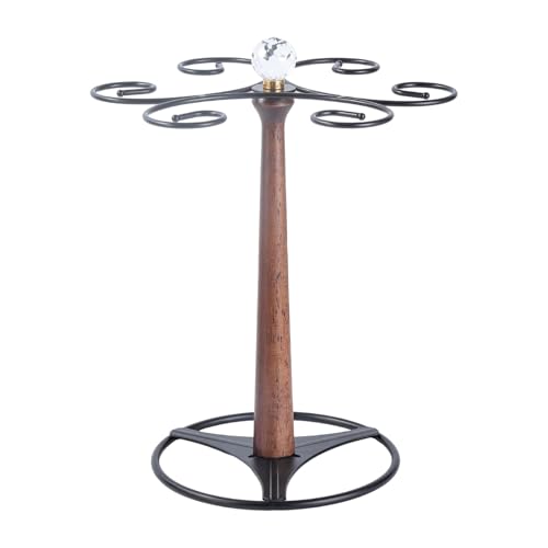 FIRSTXIU Vertikaler Weinglaslagerregal Metall Rahmen Holz Raumsparung Glaswarenhalter Kleiderbügel Für Heimküchen Dekore Vertikales Glaswarenlagerregal FIRSTXIU Vertikaler Weinglaslagerregal Metall Rahmen Holz Raumsparung Glaswarenhalter Kleiderbügel Für Heimküchen Dekore Vertikales Glaswarenlagerregal von FIRSTXIU