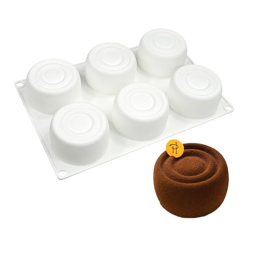 Fondant Schokoladenformen Zylinderform Silikonformen Mousses Kuchen Dekoration Werkzeug Kerze Seife Leicht Zu Reinigen Mousse Kuchen Küchenbackzubehör Fondant Schokoladenformen Zylinderform Silikonformen Mousses Kuchen Dekoration Werkzeug Kerze Seife Leicht Zu Reinigen Mousse Kuchen Küchenbackzubehör von FIRSTXIU