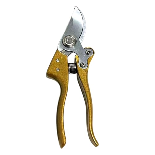 Gartenschneidebrähte Schere Kohlenstoffstahl Gartenschere Gartengarten Schere Die Snips Spielstahlblätter Drücken von FIRSTXIU