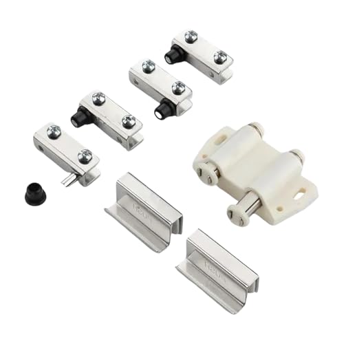 Glas Türscharniere Schrank Showcase Doppelmagnetische Fänge Glasklemmen Riegel Schrank Touch Fänge Rebounds Gerät Magnetischer Druck Zum Öffnen Von Touch Resseln von FIRSTXIU