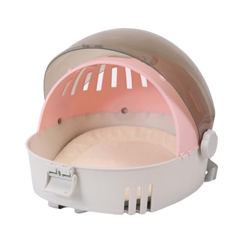 FIRSTXIU Haltbarkeit Katzenträger Rucksäcke Mit 360 Grad Ansicht Regulierbare Gurte Für Innenräume Freien Gebrauch Durabilität Pet Carrier Rucksäcke von FIRSTXIU