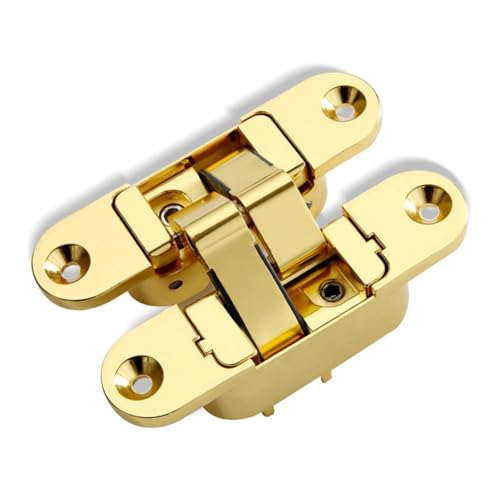 Heavy Duty Zinks Legierung Unsichtbarer Gedämpfter Türscharniere Verstellbarer Hinternscharnier 180 Grad Swing Versteckte Scharnier Dauerhafte Unsichtbare Türscharniere von FIRSTXIU