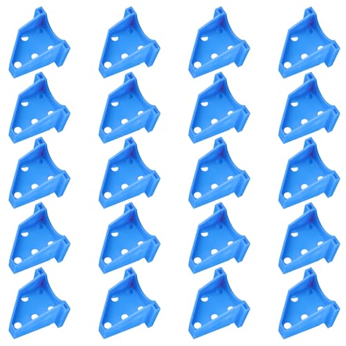 Hellgelbe Plastikscheiben Keile Spacer Pack Von 20 Leicht Sichtsfähigkeit Doppelkopfwerkzeug Für Holzmöbel Konstruktion Hoch Sichtgelb Holzbearbeitungsscheiben von FIRSTXIU