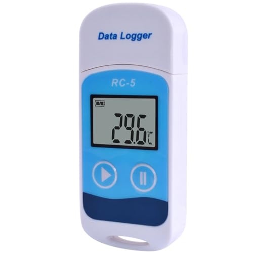 Hochgenauigkeit Metalltemperaturdaten Logger Recorder Tracking Gerät Mit USB Schnittstellen Für Kühlspeicherüberwachung Kaltkette Transporttemperatur Rekorder von FIRSTXIU