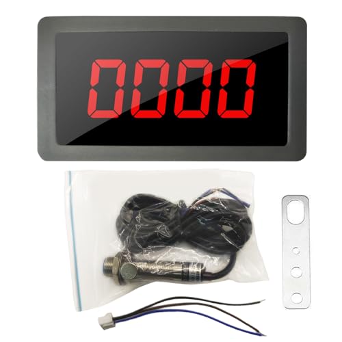 Hochleistungen Digitaler Tachometer LED Geschwindigkeitsmessgerät Mit Proximity Sensoring AC110-230V Für Präzisen Geschwindigkeitsmessmesser Hochleistungen Digitaler Tachometer LED Geschwindigkeitsmessgerät Mit Proximity Sensoring AC110-230V Für Präzisen Geschwindigkeitsmessmesser von FIRSTXIU