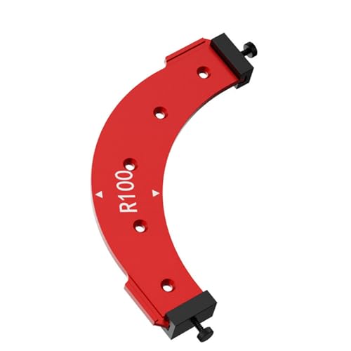 Holzbearbeitung Runder Eckradius Vorlagen Schneidvorlagen Werkzeug Router Eckradius R100/R150/R200/R250/R300 Kleiderschrank von FIRSTXIU