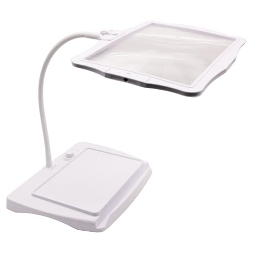 Lupeglas Mit 48 LED Licht USB Leistungsmarker Zauberer Leicht Zu Tragen Für Schmuckbewertungshandwerk LED Vergrößerung Glas von FIRSTXIU