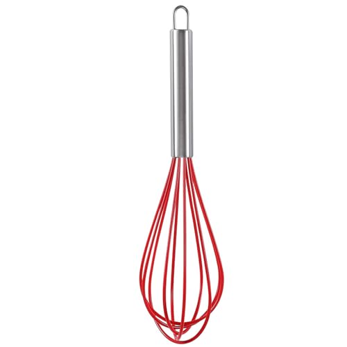 Manual Silicon Whisk Manual Eggs Schläger Langable Küchengebäckwerkzeuge Kuchen Backutensilienmixer Zum Backen Und Kochen von FIRSTXIU