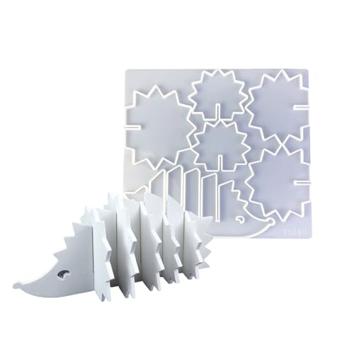 Mehrzweckleichter Heftiger Flexibler Robuster Silikonform Accessoire Für Herstellen Von Untersetzern Und Heimatverzögern Einzigartige Igeldesigns von FIRSTXIU