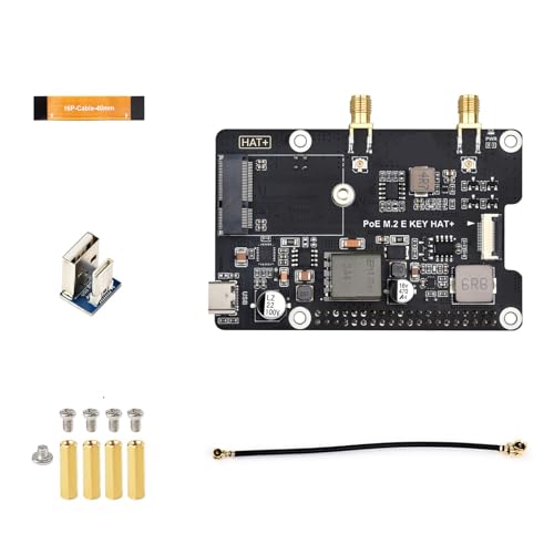 PCIe to E Schlüsseladapter Mit Strom Über Ethernet E PC Expansion Board Unterstützen Kompatible SMA Antennenschnittstellen von FIRSTXIU