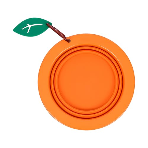 Platz Sparende Faltbare Hundeschale 350 Ml Kapazität Silikon Futterhäuse Freien Wanderverteilung Freien Wasserspender Silikon Pet Bowl von FIRSTXIU