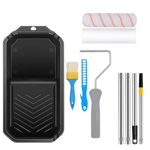 Praktisches Kleines Farbwalzen Set Umfasst Walzen Und Tablettstoffmaterialien Für Effiziente Wand Und Schrank Malerei Werkzeug Malereien von FIRSTXIU