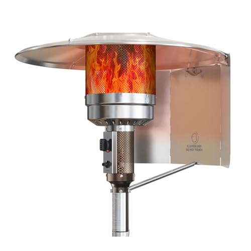 Premium Aluminiumwinde Barriere Für Gartengasheizungszubehör Kindersicheres Design Stabiler Wärmeausgang Leichter Windschutz Für Patios Verwendung von FIRSTXIU