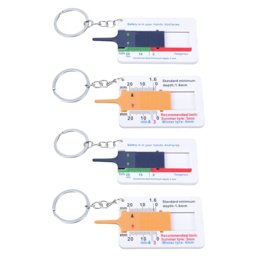 Professionelle Reifenmesser Messer 0 Bis 20 Mm Bereiche Starke Kunststoff Reifen Profile Prüfer Geeignet Für Automobil Werkzeugfahrzeug Wartungstiefe Tiefe Tool Geeignet von FIRSTXIU