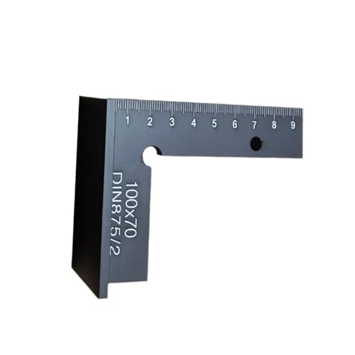 Rechtwinkel Positionierungsblock Layout Werkzeug Aluminiumquadrat Präzision Herrscher Für Laborholzbearbeitung Messwerkzeugmessung von FIRSTXIU