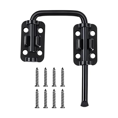 Ruhige Operationen Push Bolt Türriegel Rostbrichtte Sicherheitsschnallen Schublade Für Schlafzimmer Badezimmer Büro Verstellbare Riegel Ohne Bohrungen von FIRSTXIU