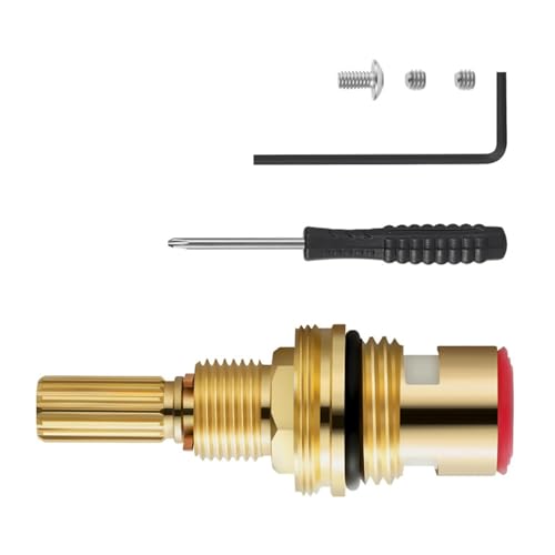 Schnelle Installation Wasserhahn Deberterventile Keramikkerne Messing Build Badezimmer Küchenspüle Adapter Ersatz Für Haushaltswerkzeug Kostenlose Wasserhahn Deberter Ventile Austausch von FIRSTXIU