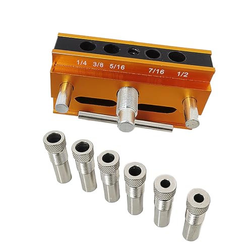 Selbstzentrierende Doweling Jig Kits Drill Guide Metrische Standardgröße Tragbarer Bohrhandbuch Holzbearbeitungsloch Positionierung Einstellbarer Dübel Jig Selbstzentrierende Doweling Jig Kits Drill Guide Metrische Standardgröße Tragbarer Bohrhandbuch Holzbearbeitungsloch Positionierung Einstellbarer Dübel Jig von FIRSTXIU