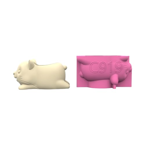 Silikonform Handgefertigte Pflanzentöpfe Tierform Für Zement Oder Gips Zum Entwerfen Saftiger Behälter Handgefertigte Epoxidharzform von FIRSTXIU