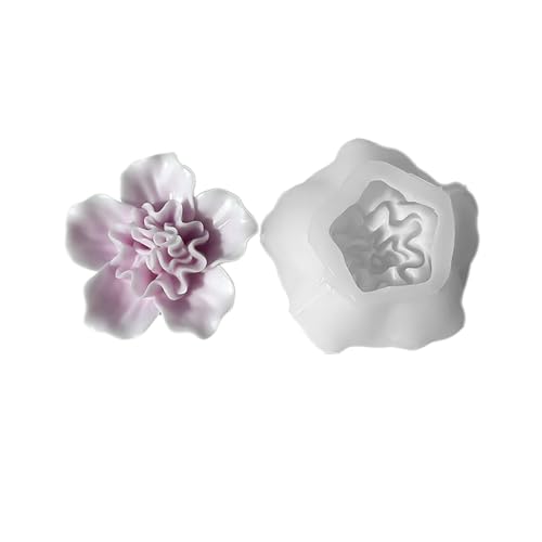 Simulierte Blumen Silikonform Kerze Formen Handgefertigtes Handwerksseife Die Formen Silikonmaterial Für Die Handherstellung Einfach Und Wiederverwendbar Machen von FIRSTXIU