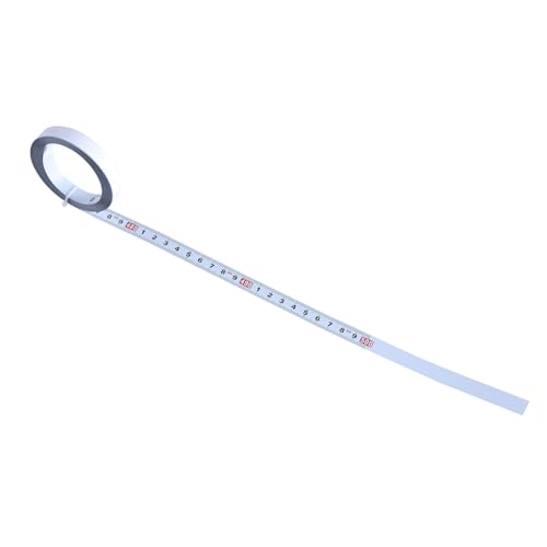 Stahl Selbst Klebend Metrisch Maxal Skaliert Workbench Lineal Klicker Sie Klebeband Mit Kleberklebeband Klebeband von FIRSTXIU