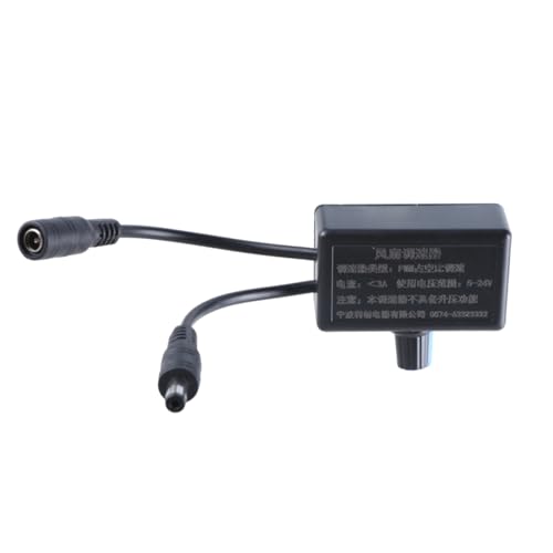 Universell 5V ~ 24 V 3a 5 5x2 1 Mm Einstellbarer Stromversorgungsadapter Branzgeschwindigkeitskontrolle Für Motorgebläserlüfter Variabler Geschwindigkeitsregel Für Lüfter von FIRSTXIU