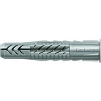 Uxr Dübel Universaldübel ø 6x50mm Allzweckdübel Kunststoff grau mit Rand - Fischer von Fischer