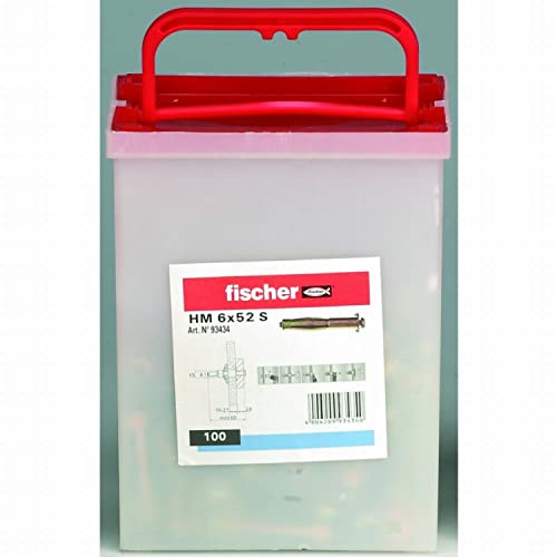 FISCHER FRANCE SARL FISC0043 Hohlraumdübel HM 4 x 32S PP Fischer – Box mit 100 – 93430 von FISCHER FRANCE SARL