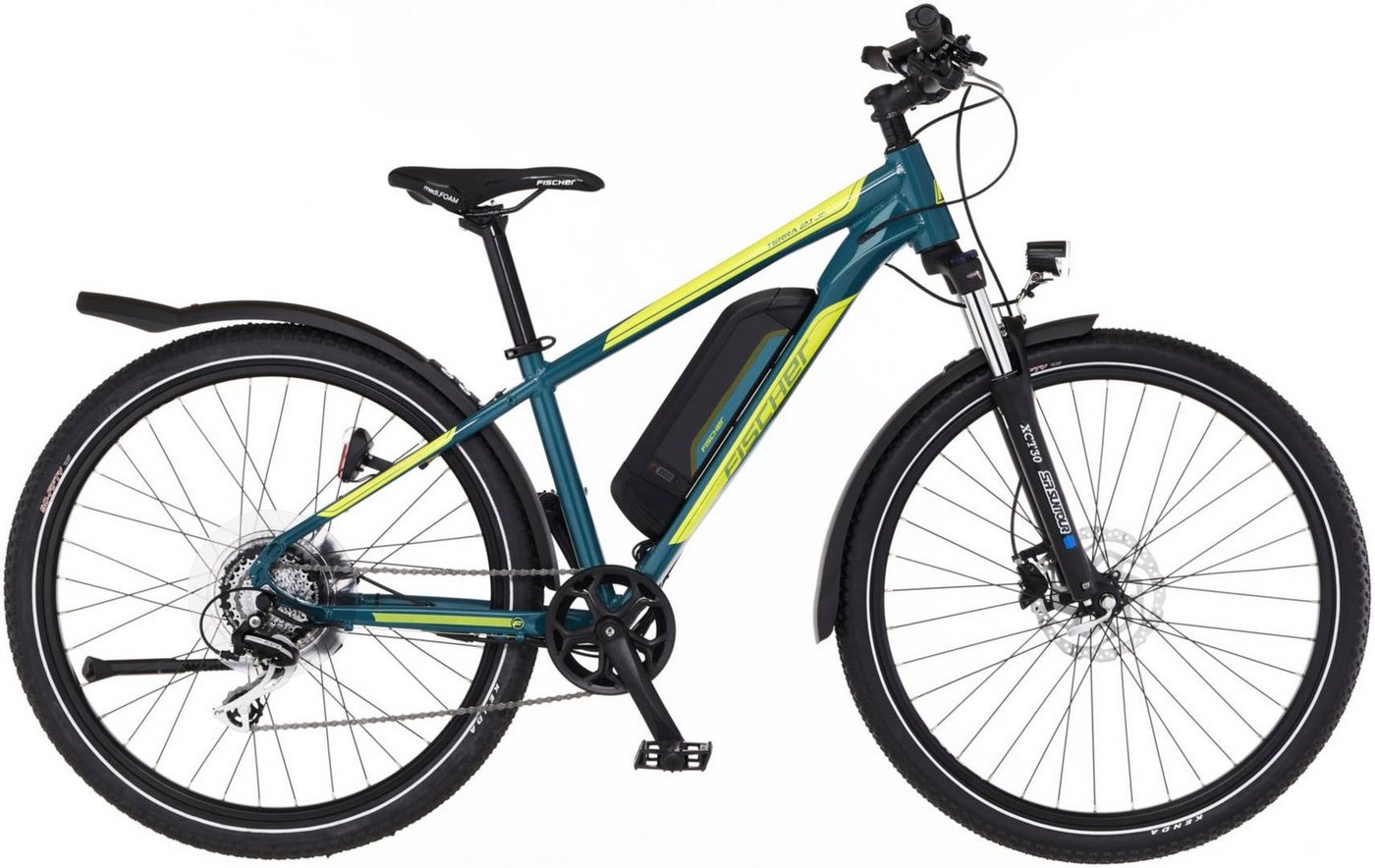 FISCHER Fahrrad E-Bike TERRA 2.1 Junior 422, 8 Gang, Kettenschaltung, Heckmotor, 418 Wh Akku von FISCHER Fahrrad