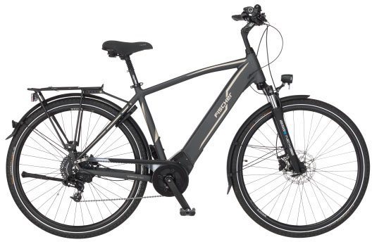 FISCHER Fahrrad E-Bike VIATOR 5.0i Herren 504, 10 Gang, Kettenschaltung, Mittelmotor, 504 Wh Akku von FISCHER Fahrrad