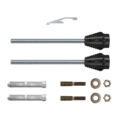 fischer italia srl Fischer Thermax M12 M10 Klima, Set mit 2 Dübeln zur Befestigung von Klimaanlagen auf isoliertem Mantel, 569178, grau von fischer