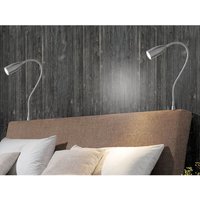 2er set led Leselampen dimmbar, Schwanenhals Bettlampen zum Anschrauben 2er set led Leselampen dimmbar, Schwanenhals Bettlampen zum Anschrauben von FISCHER & HONSEL