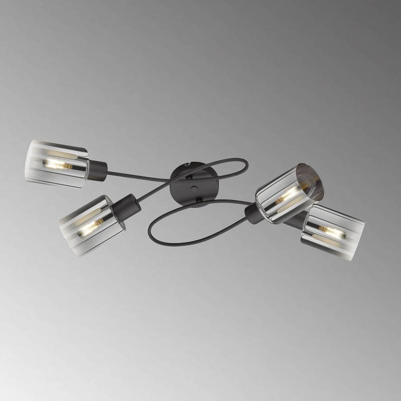 Deckenlampe Iska mit Armen, vierflammig von FISCHER & HONSEL