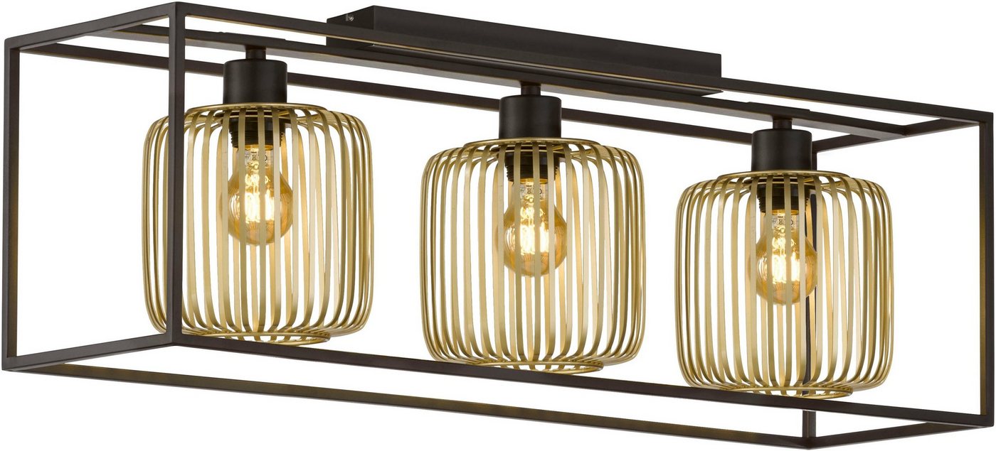 FISCHER & HONSEL Deckenleuchte CAYDO, ohne Leuchtmittel, Moderne, sandschwarze Leuchte-verleiht Deinem Raum etwas Extravaganz FISCHER & HONSEL Deckenleuchte CAYDO, ohne Leuchtmittel, Moderne, sandschwarze Leuchte-verleiht Deinem Raum etwas Extravaganz von FISCHER & HONSEL