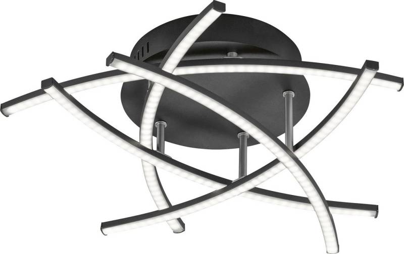 FISCHER & HONSEL LED Deckenleuchte Cross TW, Dimmfunktion, LED fest integriert, Neutralweiß, Warmweiß, Tunable White Technologie Farbtemperaturen zwischen 2700K+4000K von FISCHER & HONSEL